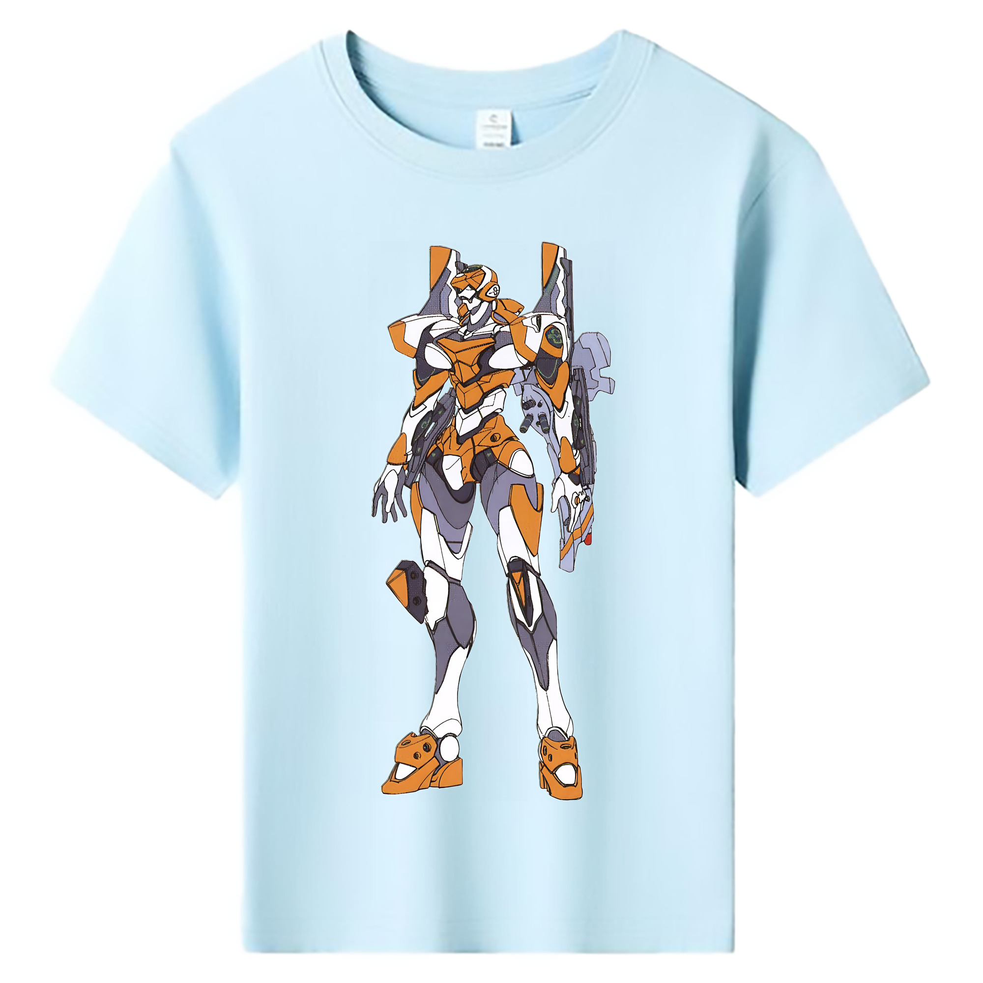 （画像用） EVA 新世紀エヴァンゲリオン 綿100％キッズTシャツ（フロントプリント）